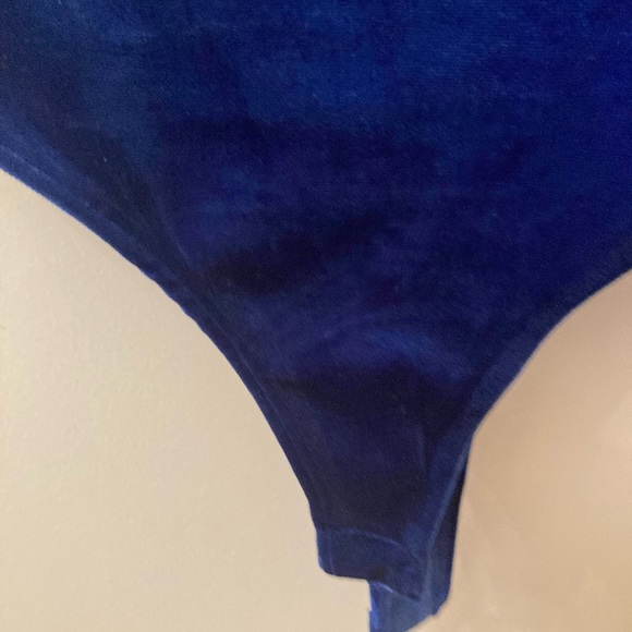 Velour Blue Top - Picture 4 of 8